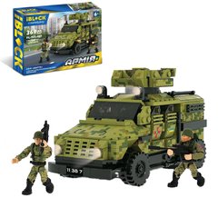 Iblock  PL-921-387   - Конструктор - игрушечная версия Спеціалізований бронеавтомобіль, 369 деталей, фигурки солдат ВСУ