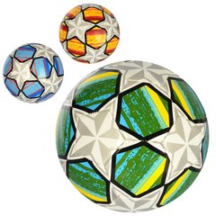 Фото товару Футбольний м'яч стандартний розмір - 5, із зірочками,  EV 3324