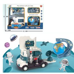 Ігровий космічний набір - з пересувною космічною станцією та глобусом планети Земля,  A699-24