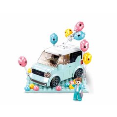 Фото товара - Конструктор - автомобиль для праздников - развозчик надувных шаров, Sluban 1087 sl