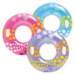 INTEX 59256 - Надувной круг для детей от 9 лет, с ручками, диаметр 91 см, 59256