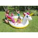INTEX 57441 - Надувний басейн для маленьких дівчаток - одиноріг з фонтаном