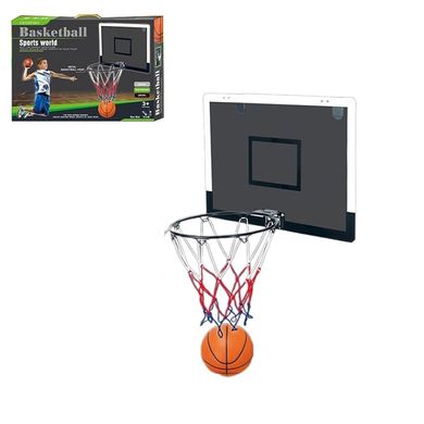 MR 1184 - Баскетбольне кільце для дітей з прозорим щитом і м'ячиком
