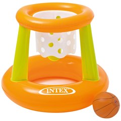 INTEX 58504 - Детский надувной набор для игры в баскетбол на воде, 58504