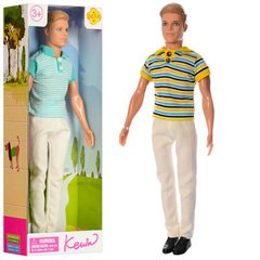 Defa 8335 - Лялька хлопчик Кен 30 см в літньому одязі