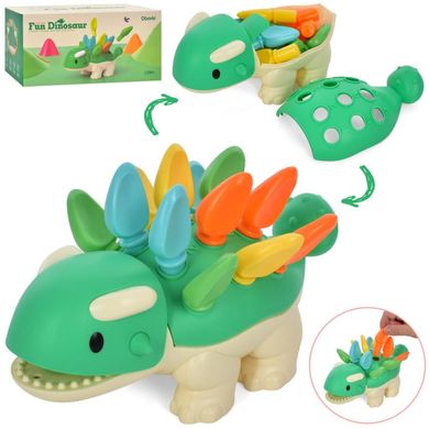 Сортер - розвиваюча іграшка для малюків динозавр,  XQS2055A