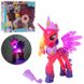 1093 - Ігровий набір фігурка Літл Поні єдиноріг (my Little Pony) принцеса з крилами 22 см, музика, світло, 2 види, 10