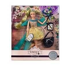 QJ079B|QJ079 - Лялька Емілі в бальному вбранні, з сумочкою