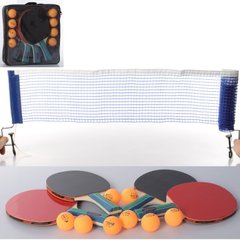 MS 3323 - Набор для игры в настольный теннис с сеткой - на 4 игрока
