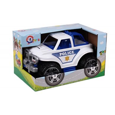 ТехноК 5002 - Іграшка Машина позашляховик Поліція джип, 36х23,5х20,5 см, Технок 5002
