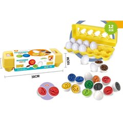 Play Smart DF30 - Необычный Сортер - в виде яиц - сопоставление двух половинок, по цвету и форме