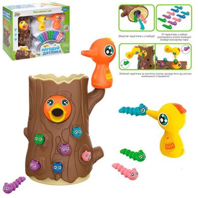 Гра для малішей - черв'ячки і дятел, Limo Toy FT 0030