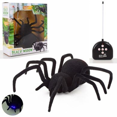 779, 3021 - Павук іграшка Чорна вдова 29 см на радіоуправлінні, "чорна вдова"