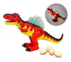 Іграшковий дінозавр з підсвічуванням, несе яйця, 853A,  853A