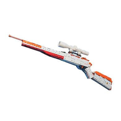 Qman 52002 - Конструктор іграшкова гвинтівка з пусковим механізмом - стріляє нерфами
