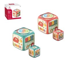 Limo Toy YL711-1  - Дитячий бізібокс, розвиваючий кубик для малюків від 9 місяців