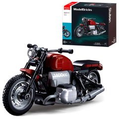 Sluban 1131 sl - Конструктор - колекційна модель чорного мотоцикла на 222 деталі