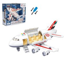 Пассажирский самолет - 2 в 1 - игрушка і конструктор на шурупах,  YW9089