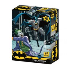 33002 2 - Пазлы с объемным изображением (эффект 3D) - Бетмен сражающийся с Джокером
