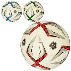 Фото товару М'яч для гри в футбол, футбольний м'яч розмір 5, 32 панелі, ручна робота, 2500-160,  2500-160