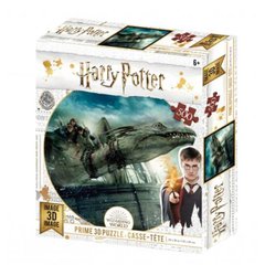 32510 - Пазлы с объемным изображением (эффект 3D) - мир Гарри Поттера - Рон, Гермиона и Гарри на драконе
