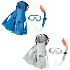 Набір для плавання і пірнання - маска, трубка і ласти  - Besteway 25020