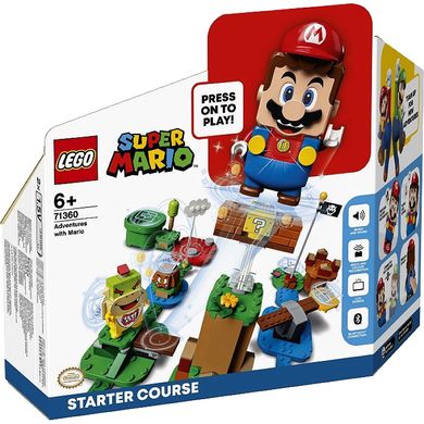 Конструктор Пригоди з Mario - базова версія з механічними секретами - базова версія, Lego 71360