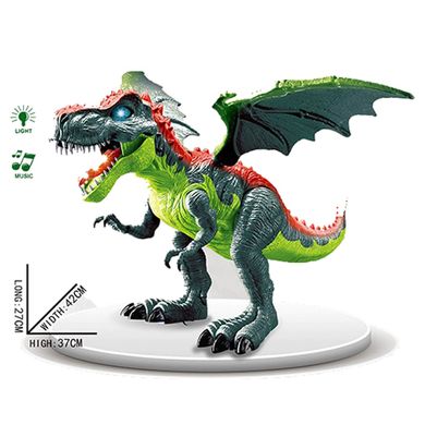 844A - Реалістична іграшка дракона, вміє ходити і гарчати