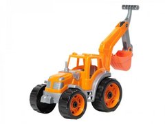ТехноК  3435 - Трактор с ковшом ТехноК (оранжевый)