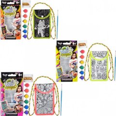 Набор для творчества чехол (сумочка на шею) раскраска "My Color Phone" 6 видов рисунка, Украина, COP-01-01, Danko Toys COP-01-01, 02,03,04,05,06