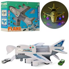 Ігровий набір – вантажний літак (39 см) з машинками,  KB670-1