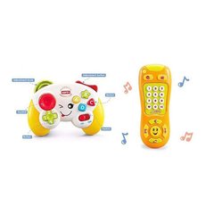 Развивающий набор для малыйшей - джойстийк и пульт (свет, музыка) - Limo Toy QF366-054
