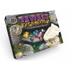 Набор для раскопок камней "Jewels Excavation" - увлекательная игра для детей от 5 лет, Danko Toys JEX-01-02