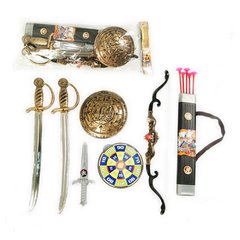 7161 - Набір лицаря з мечами, щитом і луком, 7161