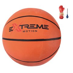 Extreme motion BB2115 - Резиновый Мяч для игры в баскетбол (размер 7, 520 г)