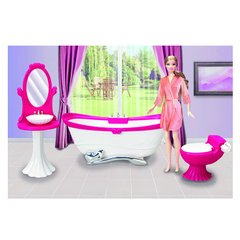 3013 - Мебель для кукольного домика - Ванная комната