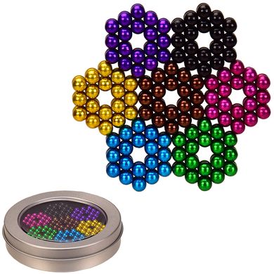 NC2256 - Неокуб 252 кольорових кульки - головоломка, антистрес, NC2256