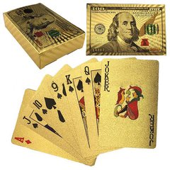 Игральные карты - золотая колода (54 карты) -  IGR84
