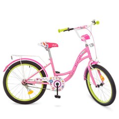 Детский двухколесный велосипед для девочки 20 дюймов, Y2021-1, Profi Y2021-1