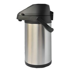 Термос большой - семейный для кофе, емкость 3,5 литра - металлический корпус,  MT-0690
