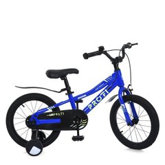 Велосипед для хлопчика - колеса 18 дюймів, синій  , Profi MB 1808-2