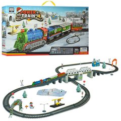 21812 - Залізниця з мостом - різдвяний поїзд (3 вагони)