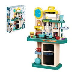 Іграшкова кухня для ігор з плитою, духовкою, і функціональною мийкою - ллється вода -   16865C