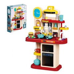 Іграшкова кухня з плитою, духовкою, і функціональною мийкою та годинником -  16865C 2