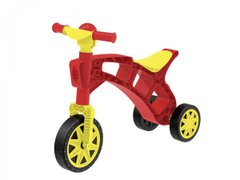 Ролоцикл 3 - "" для катання, толокар - каталка (червона), 3831, ТехноК 3831