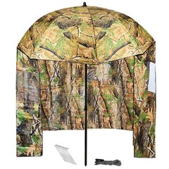 Зонт - палатка для рыбаков и отдыха на природе с тентом (лес), SF23817, Sam's fish SF23817
