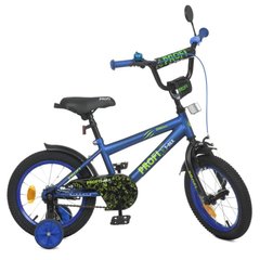 Детский двухколесный велосипед для мальчика PROFI 14 дюймов - СЕрия Dino,  Y1472