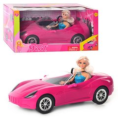 Defa 8228 - Машина для куклы - Кабриолет в наборе с куклой