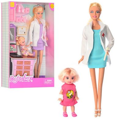 Defa 8348 - Лялька - доктор, дівчинка, інструменти