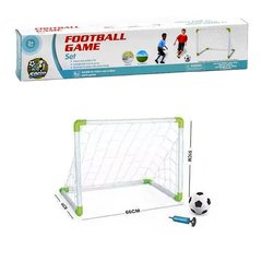 Футбол - м'ячі, набори - фото Набір - маленькі дитячі складні футбольні ворота з сіткою та м'ячиком
